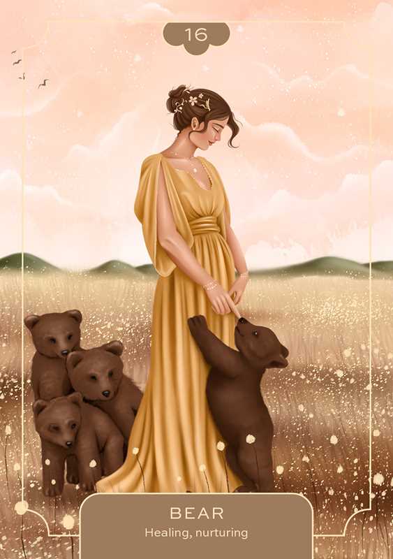 Animal Spirit Oracle by Lea Androic - Spiral Circle