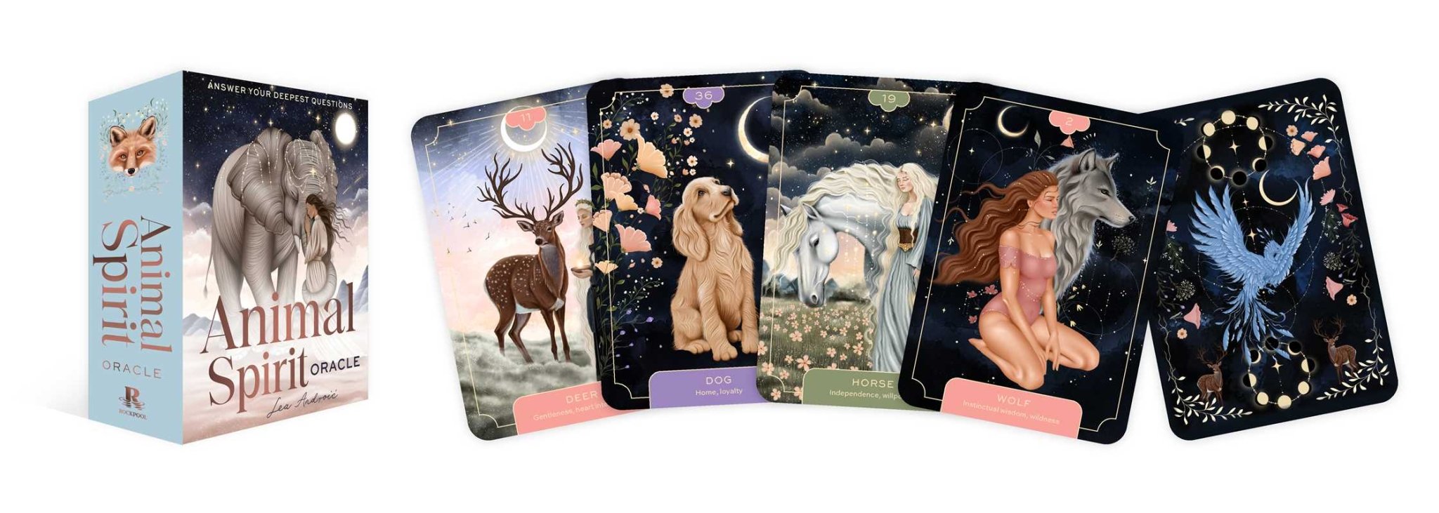 Animal Spirit Oracle by Lea Androic - Spiral Circle