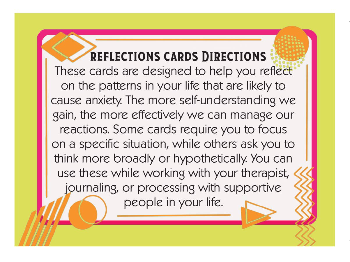 Anxiety Coping Skills Deck - Spiral Circle