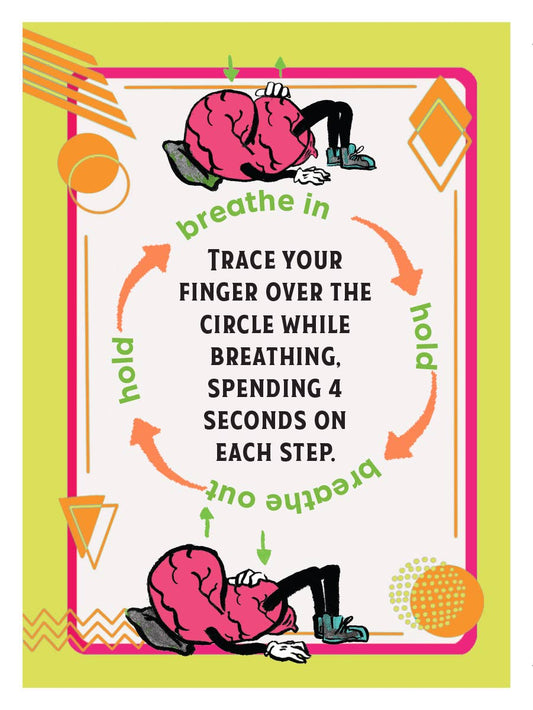 Anxiety Coping Skills Deck - Spiral Circle