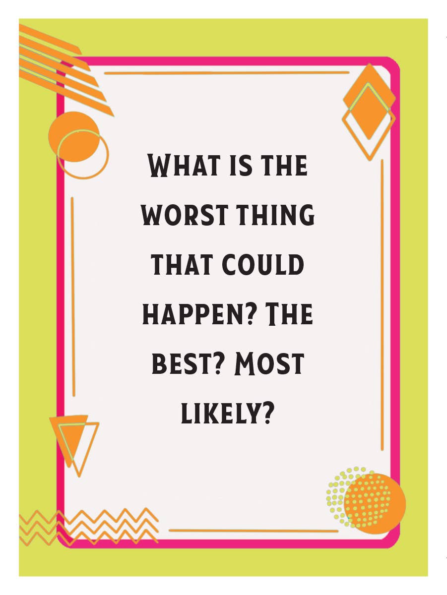 Anxiety Coping Skills Deck - Spiral Circle
