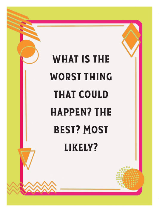 Anxiety Coping Skills Deck - Spiral Circle