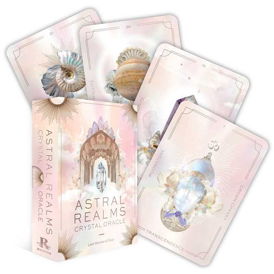 Astral Realms Crystal Oracle by Leah Shoman - Spiral Circle