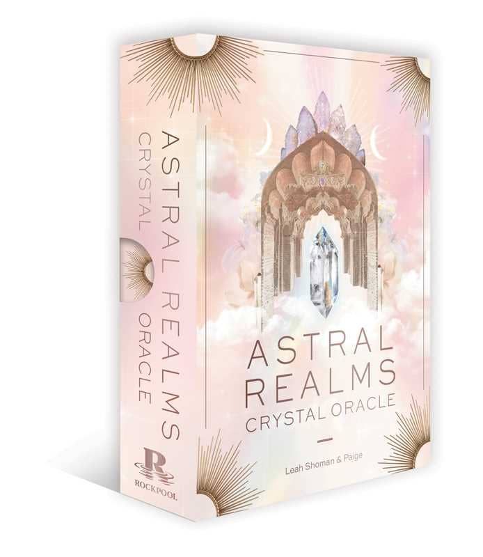 Astral Realms Crystal Oracle by Leah Shoman - Spiral Circle