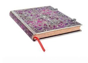 Aubergine Journal - Spiral Circle