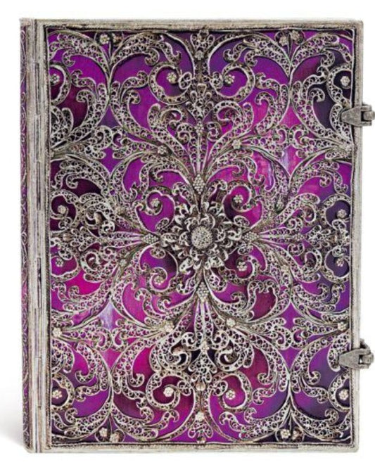 Aubergine Journal - Spiral Circle