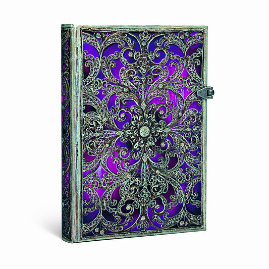 Aubergine Journal - Spiral Circle