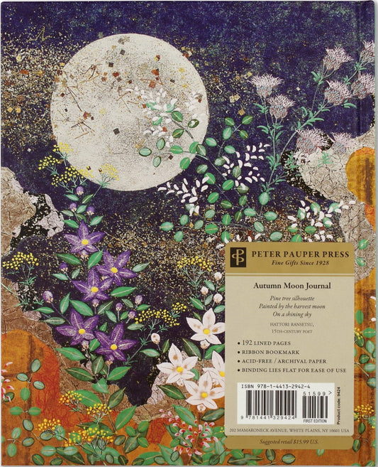 Autumn Moon Journal - Spiral Circle