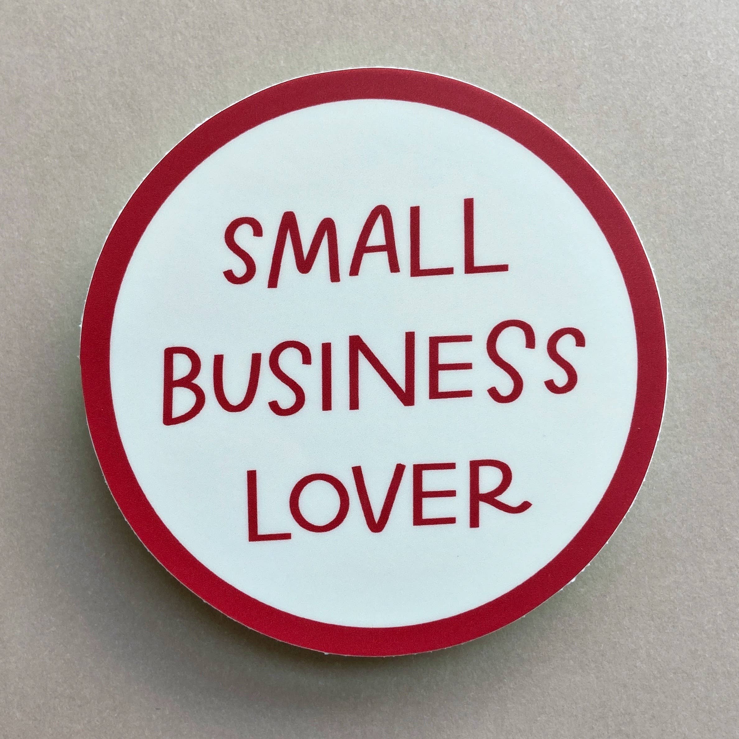 Small Business Lover Sticker