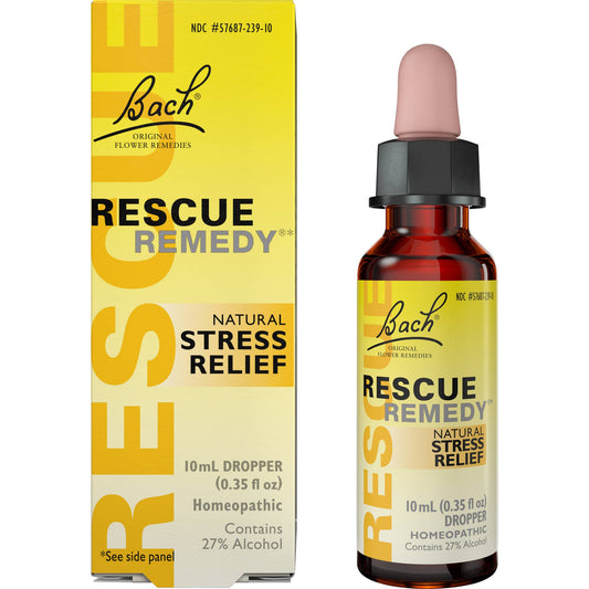 Bach Rescue Remedy Natural Stress Relief Dropper - Spiral Circle