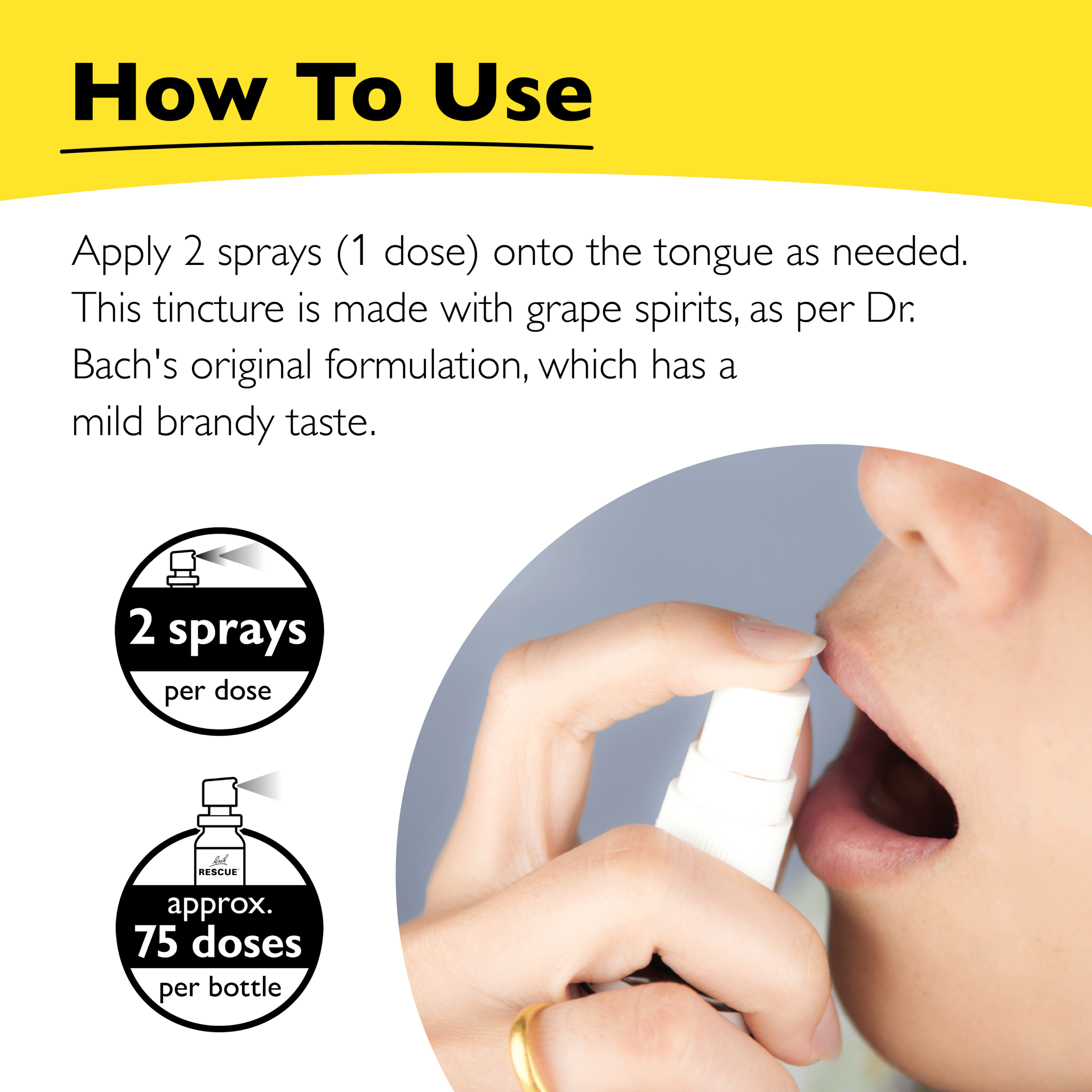 Bach Rescue Remedy Natural Stress Relief Spray - Spiral Circle
