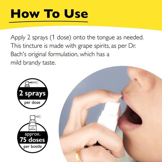 Bach Rescue Remedy Natural Stress Relief Spray - Spiral Circle