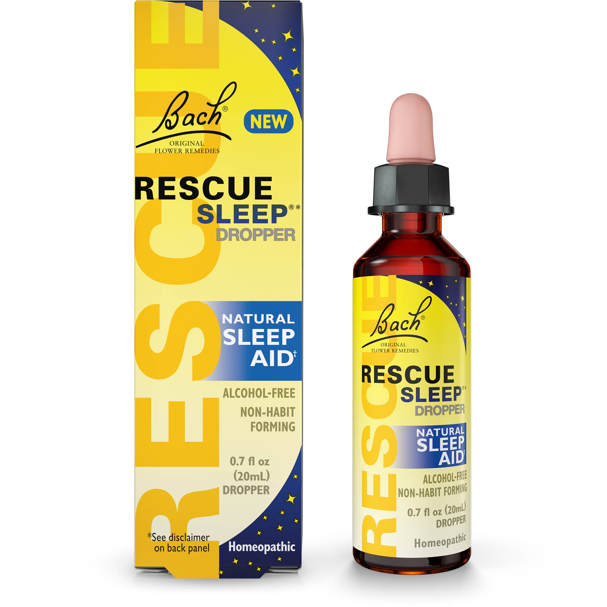 Bach Rescue Sleep Natural Sleep Aid Dropper 20mL - Spiral Circle