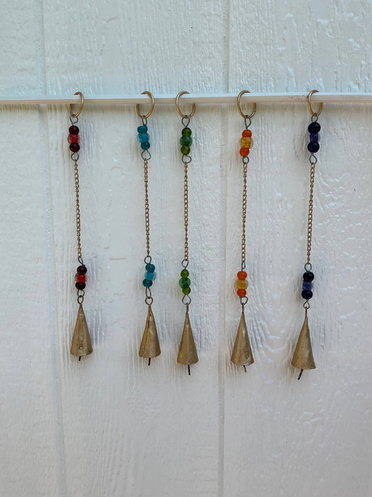 Beaded Bell Chain - Spiral Circle