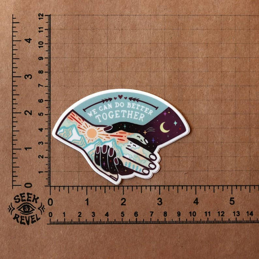 Better Together - Sticker - Spiral Circle