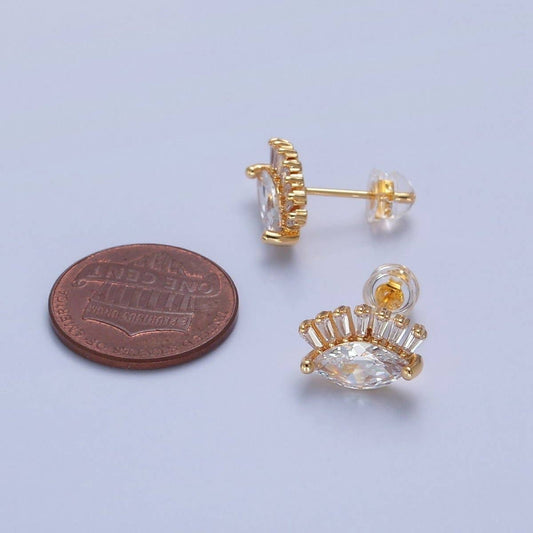 Big Eye Earring - Spiral Circle