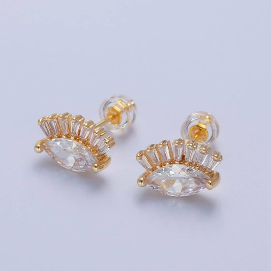 Big Eye Earring - Spiral Circle