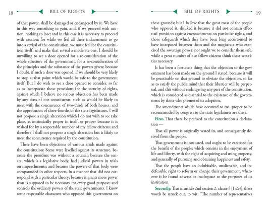 Bill of Rights - Spiral Circle