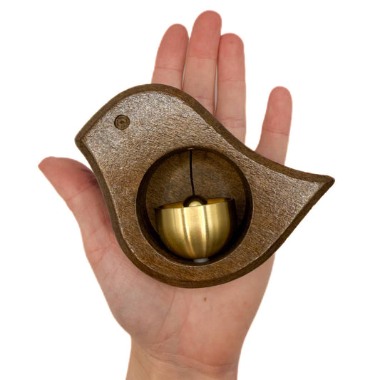 Bird Door Chime - Spiral Circle