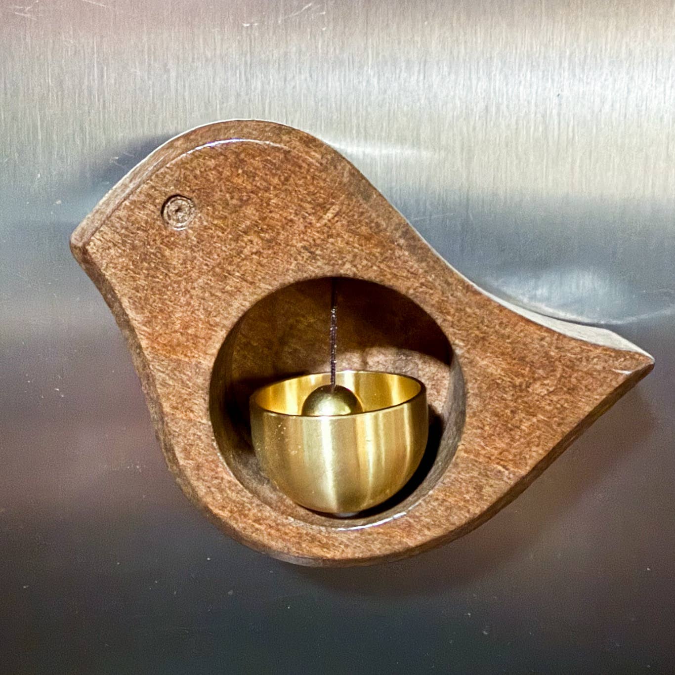 Bird Door Chime - Spiral Circle