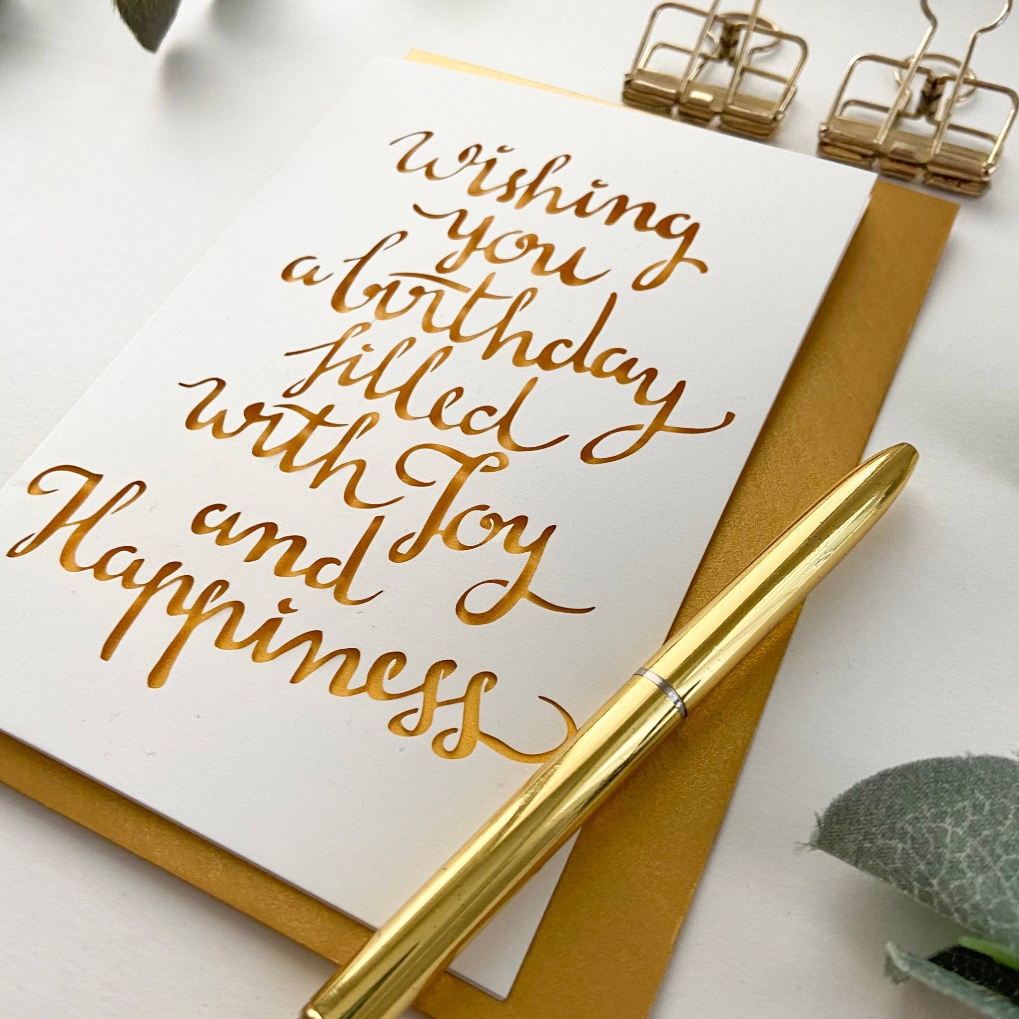 Birthday of joy and happiness card, Happy birthday card - Spiral Circle