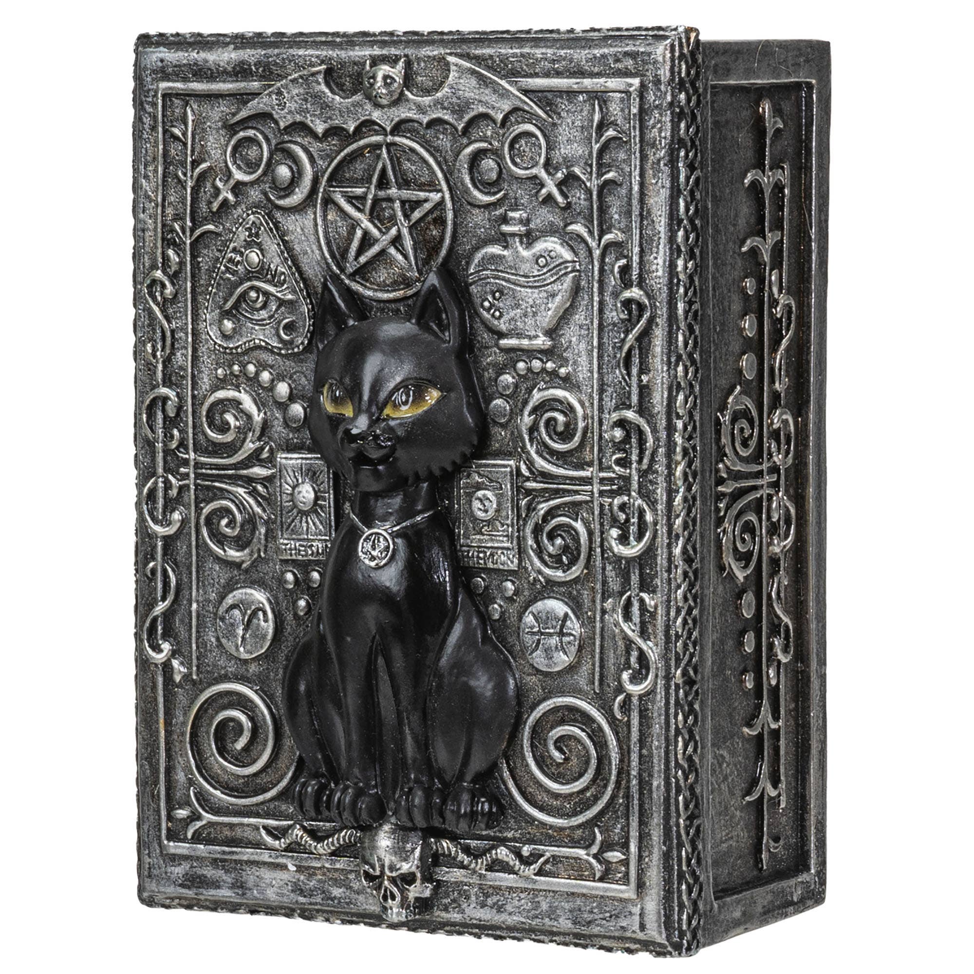 Black Cat Tarot Box - Spiral Circle