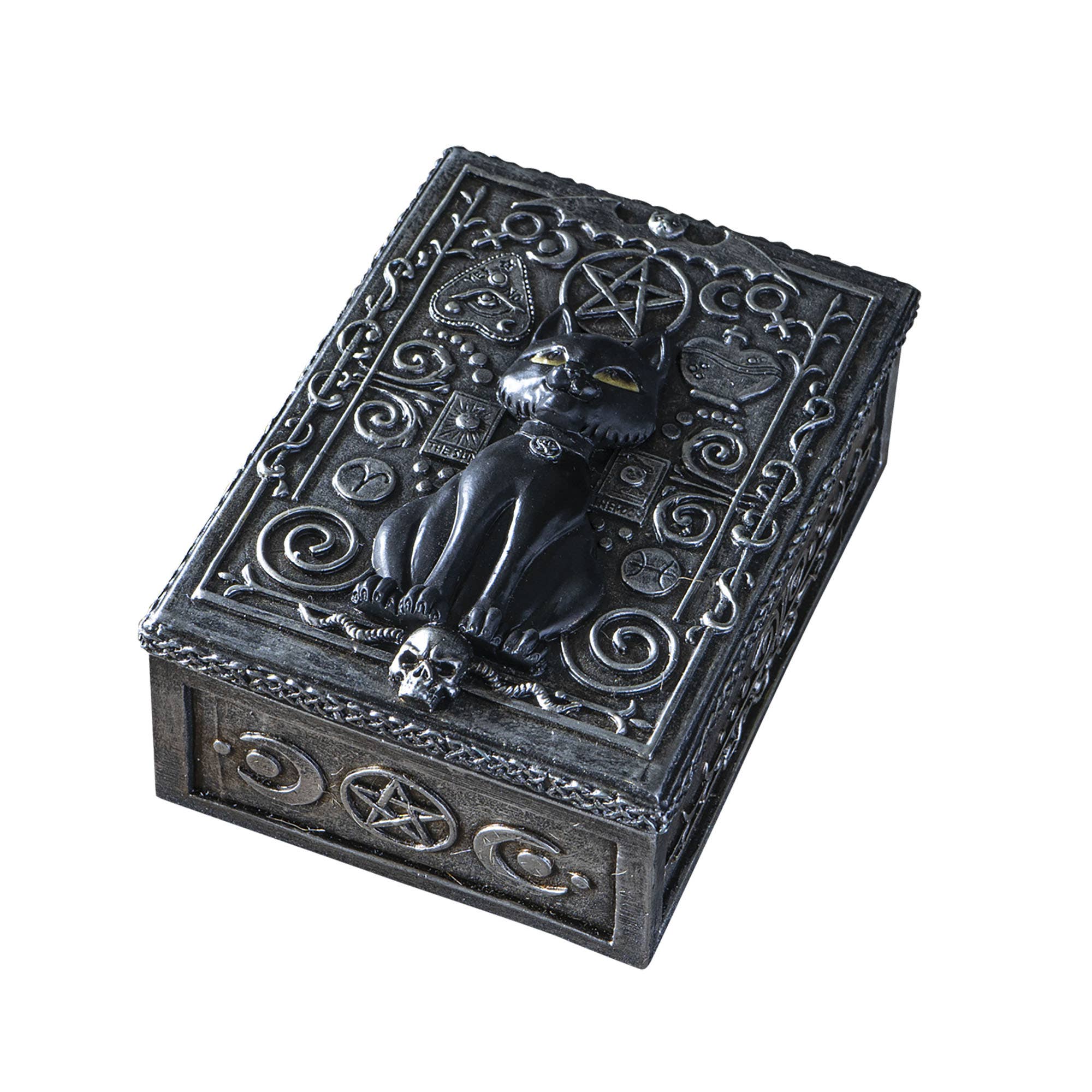 Black Cat Tarot Box - Spiral Circle
