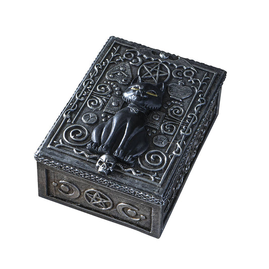 Black Cat Tarot Box - Spiral Circle