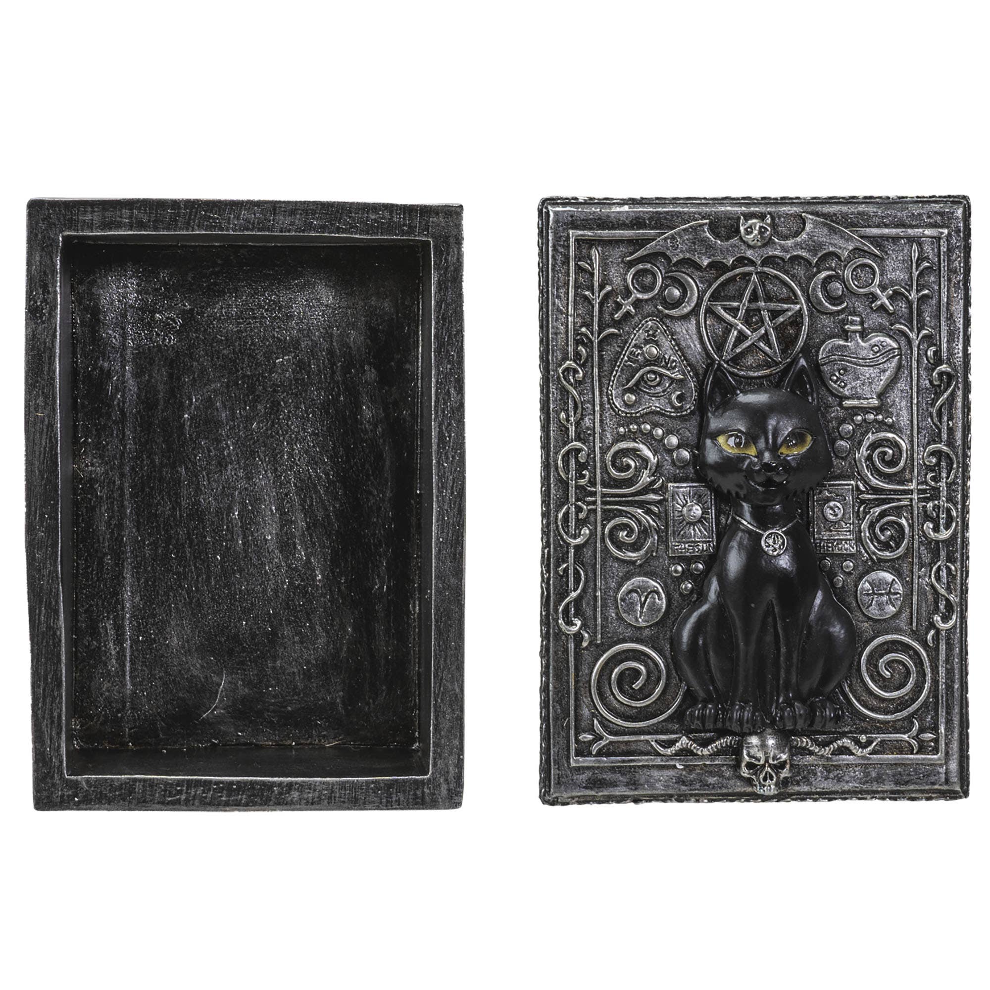Black Cat Tarot Box - Spiral Circle