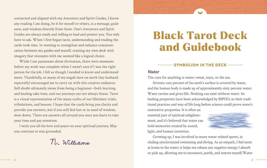 Black Tarot: An Ancestral Awakening Deck and Guidebook - Spiral Circle