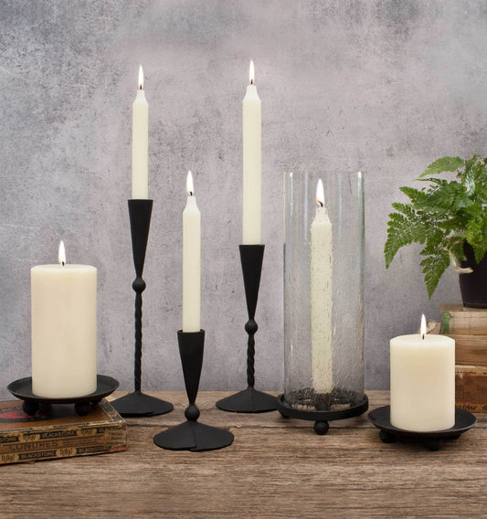 Blacksmith - Taper Holder 9.5" - Spiral Circle