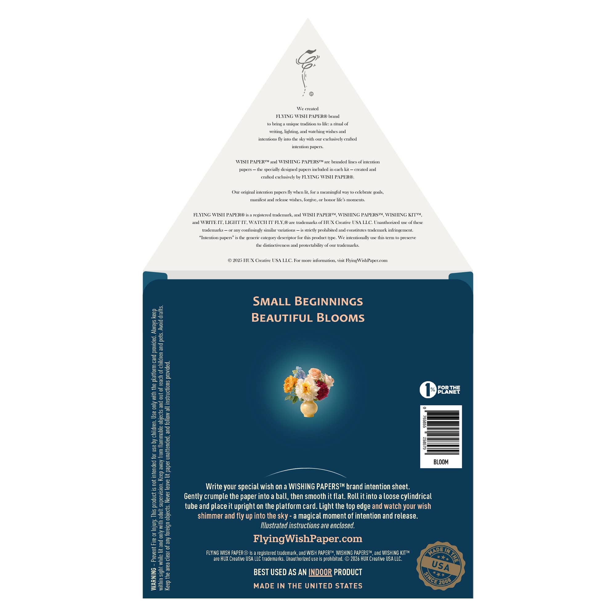 BLOOM - Wish Paper™ Gift Kit – Growth, Renewal & Self-Care - Spiral Circle