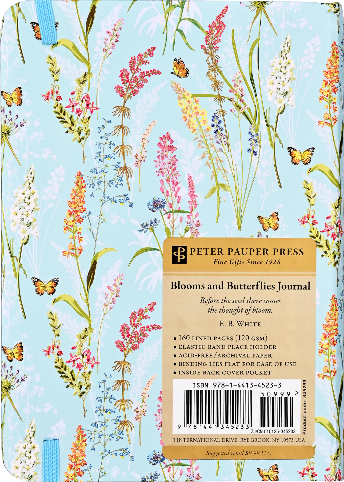 Blooms & Butterflies Journal - Spiral Circle