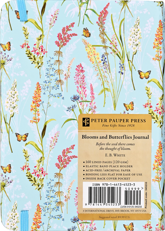 Blooms & Butterflies Journal - Spiral Circle