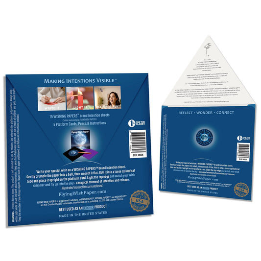 BLUE MOON | Moon Ritual Kit | Manifestation Gift - Spiral Circle