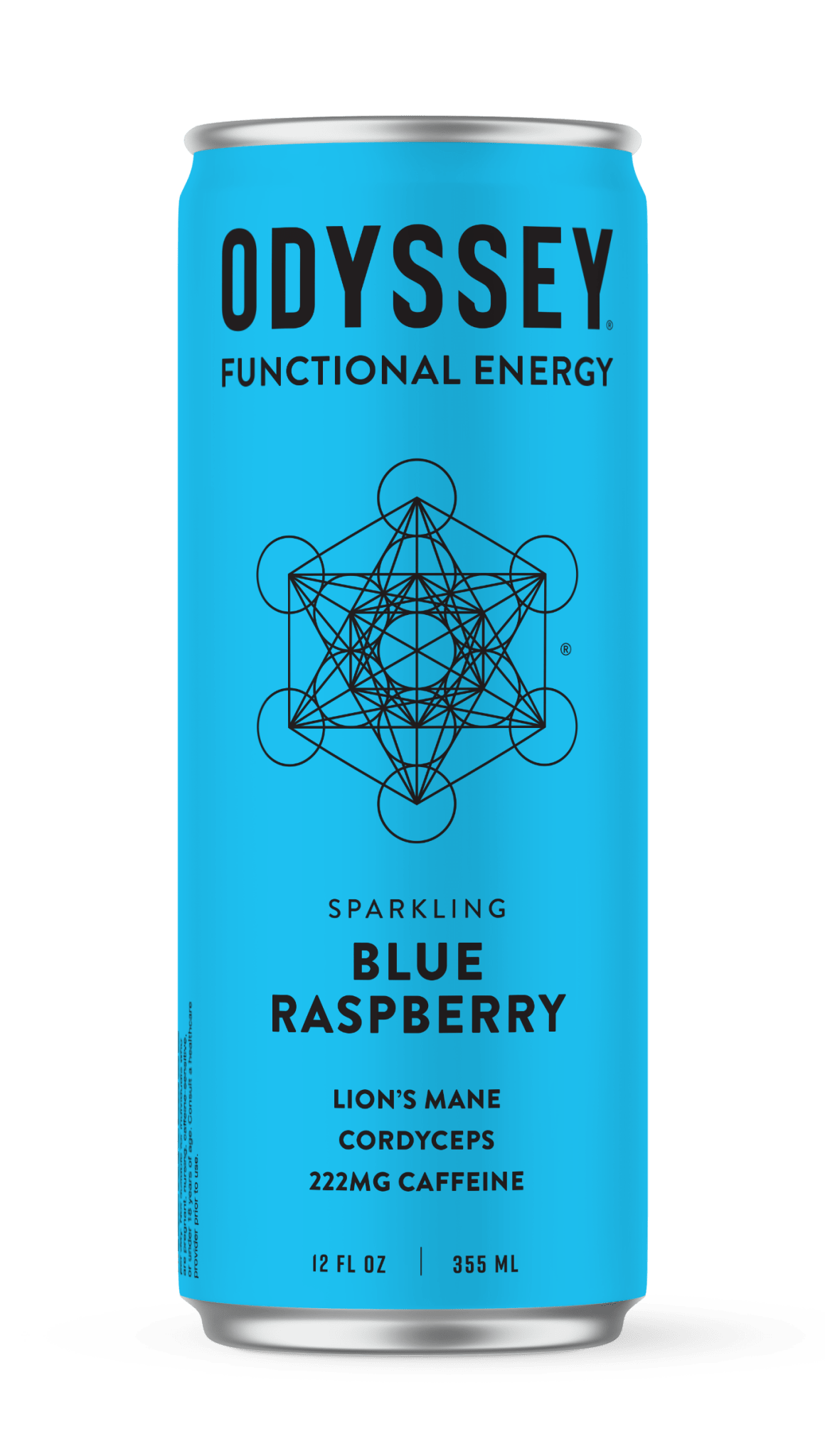 Blue Raspberry - Odyssey Functional Energy (222mg) - Spiral Circle