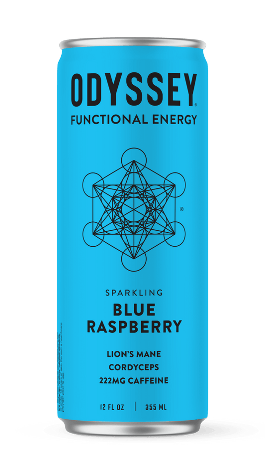 Blue Raspberry - Odyssey Functional Energy (222mg) - Spiral Circle
