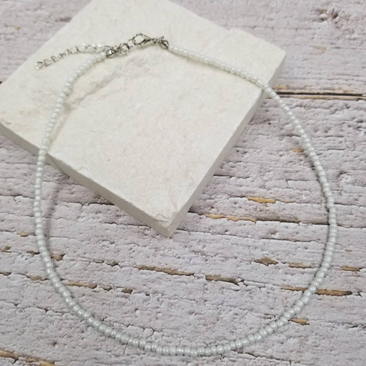 Boho Layered Colorful Seed Beads Necklace - Spiral Circle