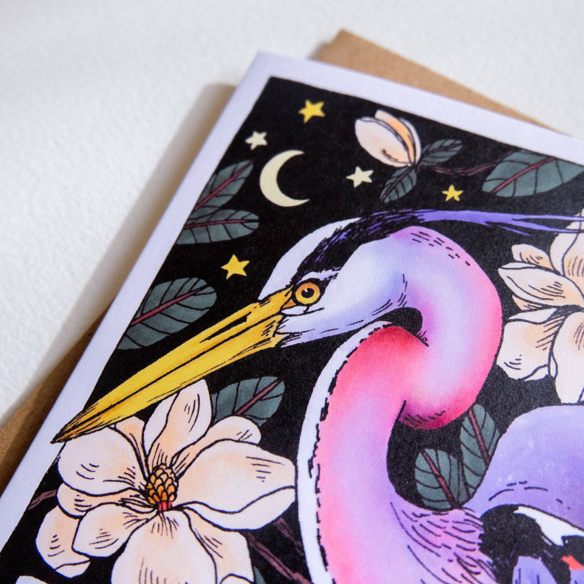 Bonne Fête Card - Spiral Circle