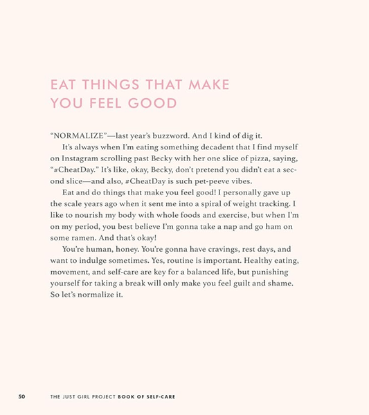 Book of Self Care For Teens by The Just Girl Project - Spiral Circle