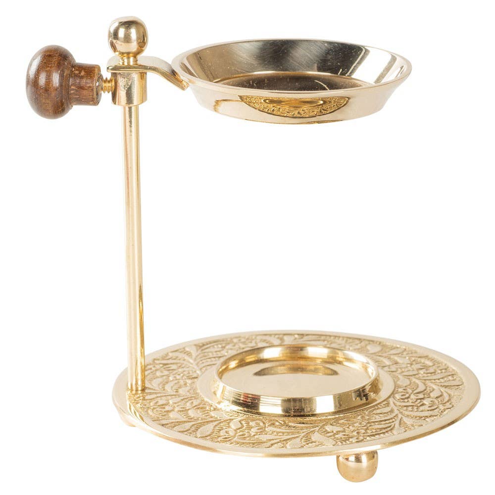 BRASS BURNER - Spiral Circle