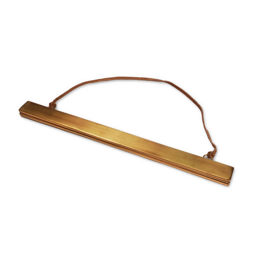 Brass Magnetic Strip Frame - Spiral Circle