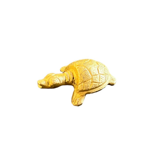 Brass Turtle Figurine - Spiral Circle