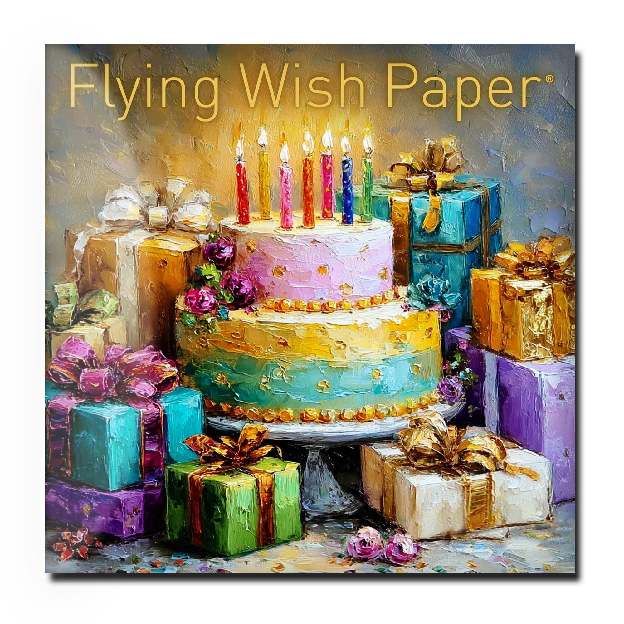 BRIGHT Wish Paper Gift Kit | Birthday Gift | Party Favor - Spiral Circle