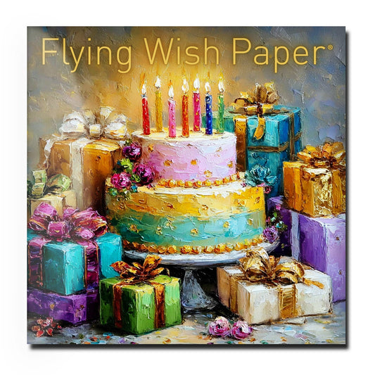 BRIGHT Wish Paper Gift Kit | Birthday Gift | Party Favor - Spiral Circle