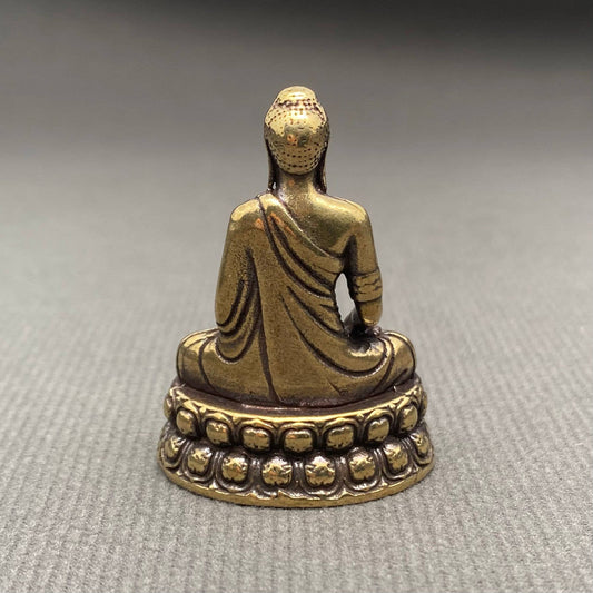 Buddha | Brass Figurine - Spiral Circle