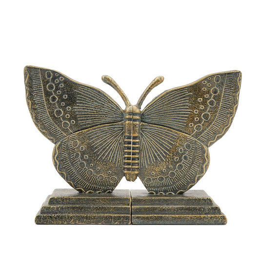 Butterfly Bookends - Bronze - Spiral Circle