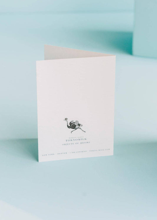 BUTTERFLY GREETING CARD - Spiral Circle