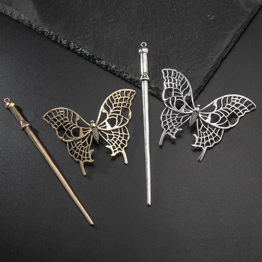 Butterfly Hairpins - Spiral Circle