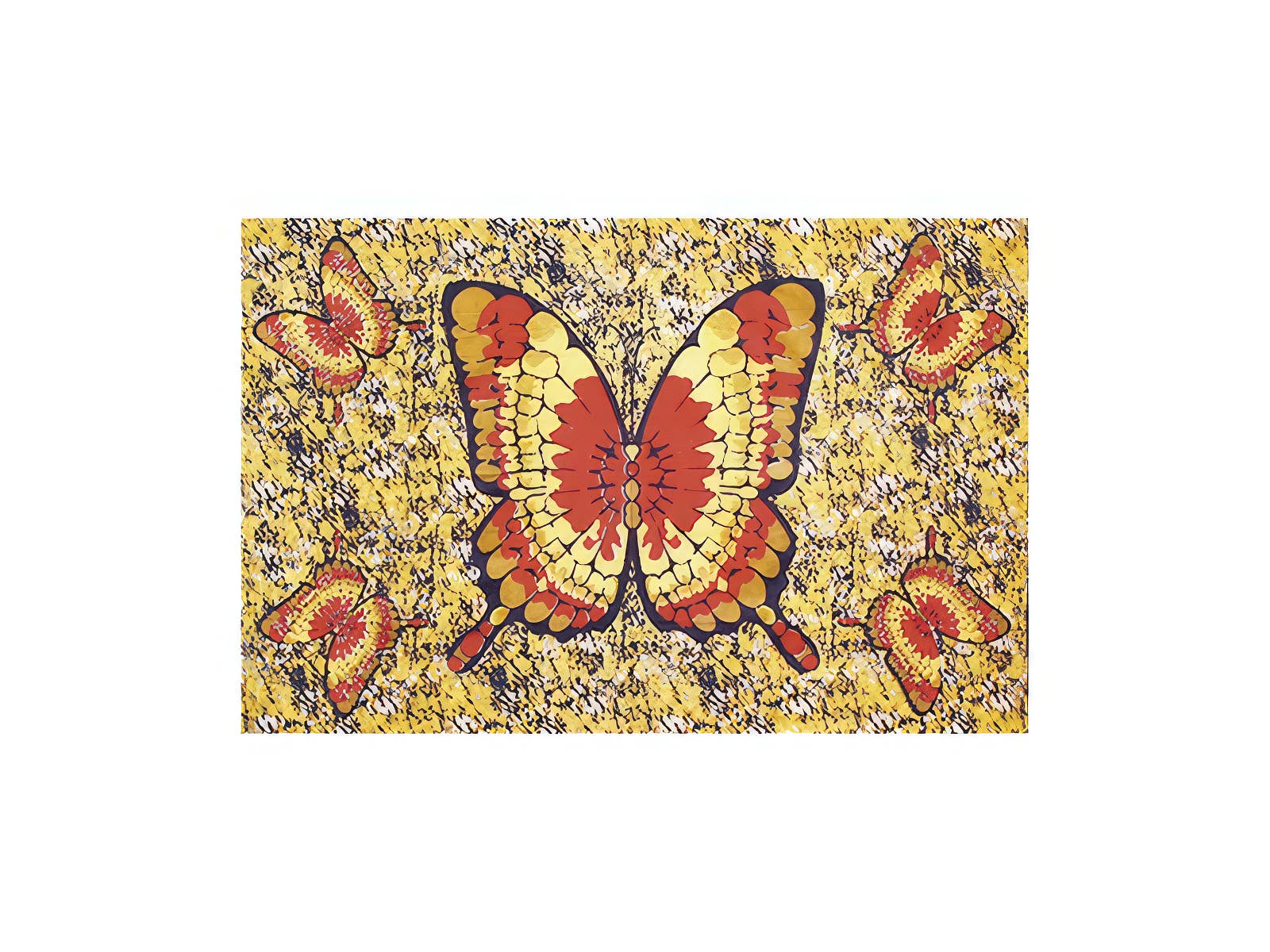 BUTTERFLY TWIN TAPESTRY - Spiral Circle